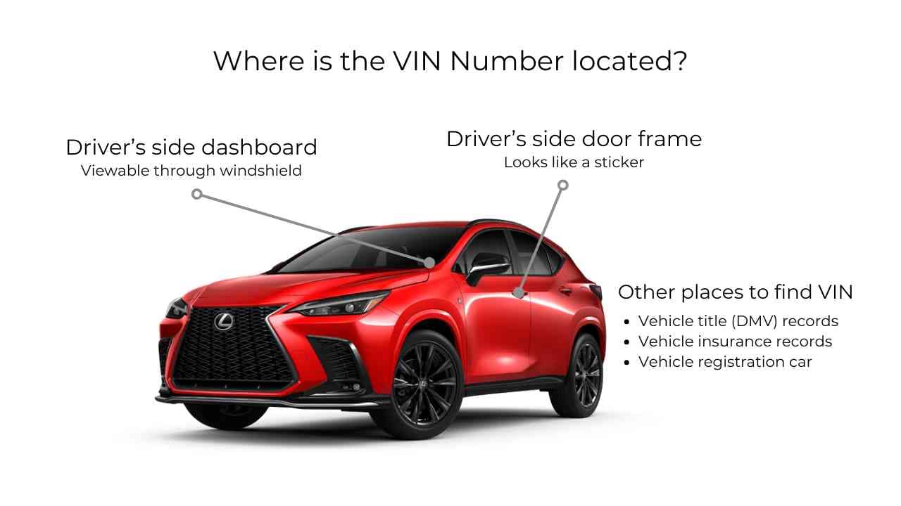 Lexus Window Sticker Lookup by VIN